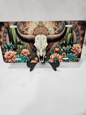 western bull license plate