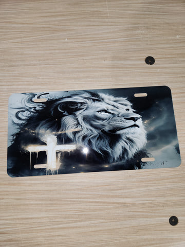 Lion of Judah license plate