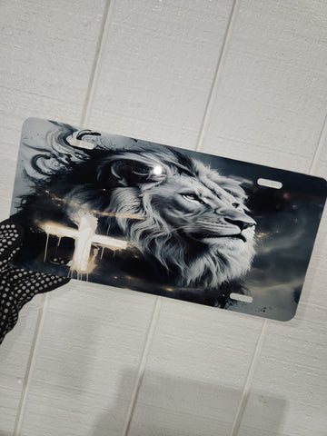Lion of Judah license plate