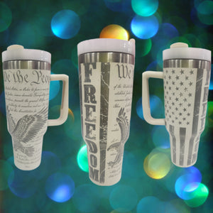 40oz We The People Tumbler