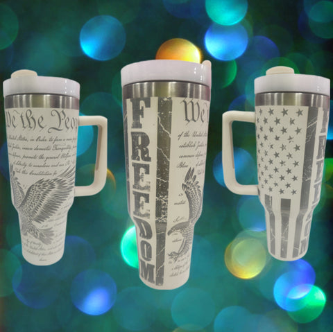 40oz We The People Tumbler