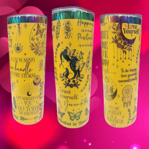 20oz Yellow Boho
