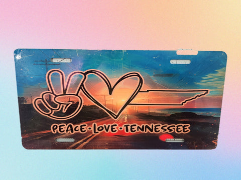 Tennessee License Plate